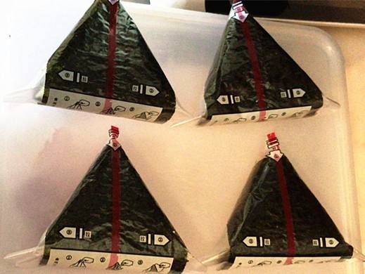Erstklassiger gebratener Blatt-Vakuumsatz der Onigiri-Meerespflanzen-Verpackungs-100 1
