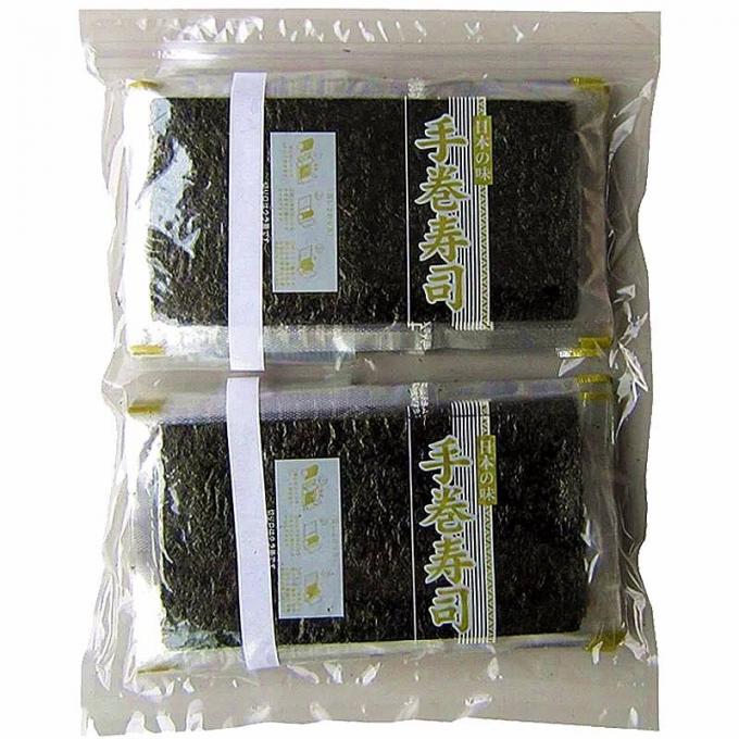Getrocknetes Temaki Yaki Nori Seaweed 100 bedeckt die gebratene Verarbeitung 0