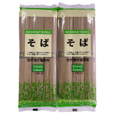 Japanische Qualität 300g trocknete Buchweizen-Nudel-reines genehmigt