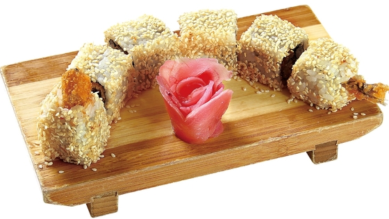 Rosa weiße 1.2mm in Essig eingelegte Sushi Ginger Slic Strip In Bag 1.5kg