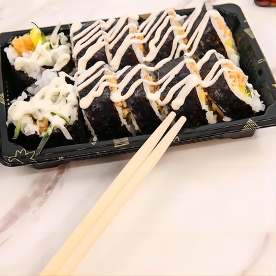 Chinesisches japanisches 18.5cm Wegwerfbambusessstäbchen Soem