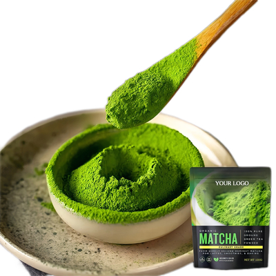 Grün Matcha-Tee-Pulver der Eigenmarken-100g für Restaurant