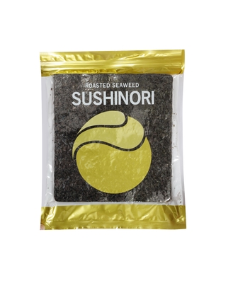 21cm Längen-Sushi Nori Roasted Dried Seaweed 100 Blätter verpacken