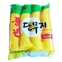 500g legte Sushi-Ginger Radish Takuan Oshinko Strip-Scheibe in Essig ein
