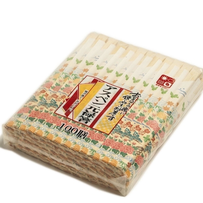 Zwillings-Spitzenschnitt Soemwegwerfbambusessstäbchen-18.5cm 20.5cm