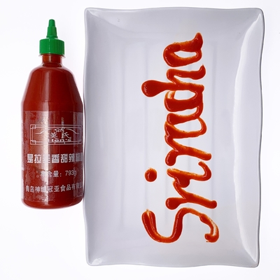 Rote japanische Soßen-Restaurants Sriracha Chili Sauce der Würze-793G