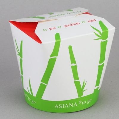Wegwerfrechteck-Essen zum Mitnehmen-harter Papierkasten Tray Kraft Food Noodle Box