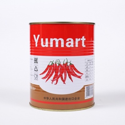 Rote Pasten-Chili Powder Sauce With ISO 248g Tobajan genehmigte