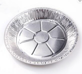 Wegwerf-Nahrungsmittelbehälter-Aluminiumfolie GRILL Behälter der Aluminiumfolie-700ml