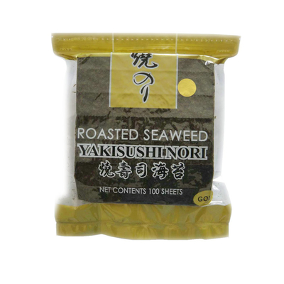 2.8g briet Meerespflanze, Yaki-, dassushi Nori 50 natürliches Aroma bedeckt