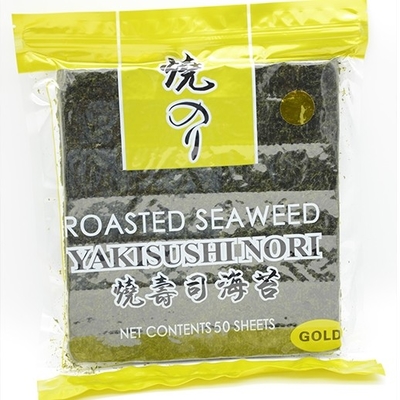Japaner gebratener Yaki Nori Seaweed 100 getrocknete Algen-Blätter ordnen A