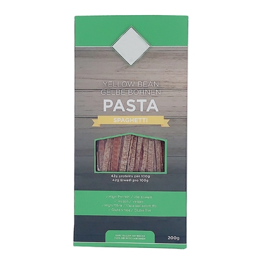 Halal reines Gluten-freie organische chinesische Sojabohnen-Nudeln schwarzer Bean Pasta Spaghetti