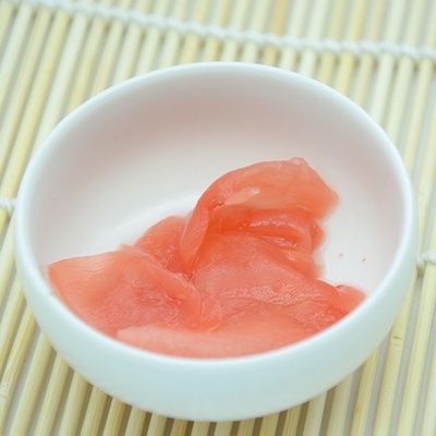 Frische organische in Essig eingelegte Sushi Ginger Sliced And Strip 160g/Flasche