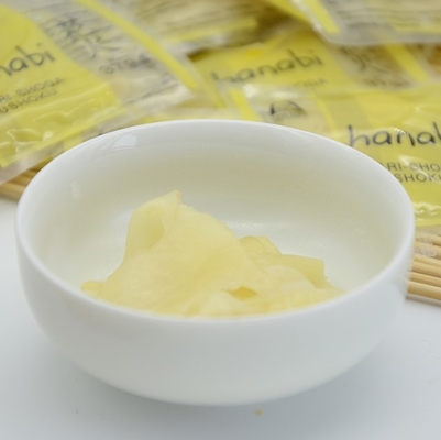 Frische organische in Essig eingelegte Sushi Ginger Sliced And Strip 160g/Flasche