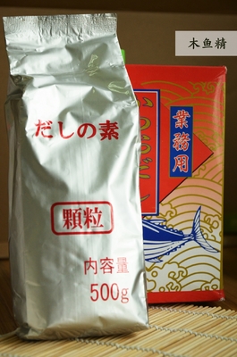 Die Nahrung, die japanischen Blaufisch 500g würzt, blättert Suppen-Vorrat Hondashi-Pulver ab