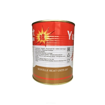 Rote Pasten-Chili Powder Sauce With ISO 248g Tobajan genehmigte