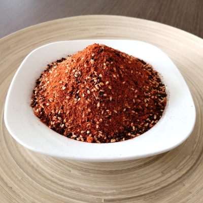 Getrocknetes Togarashi Shichimi Flaschen-Paket des Paprika-Soßen-Pfeffer-Gewürz-50g