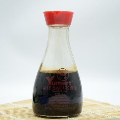 HACCP ISO Kleinpaket der chinesische Art-Licht-dunkles Sojasoßen-150ml
