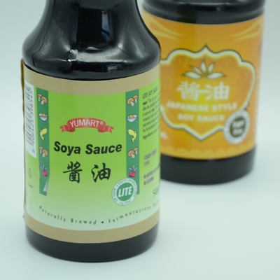 250ml chinesische Art Jade Bridge Soy Sauce Light dunkel für Supermarkt