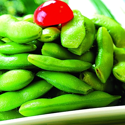 IQF zog Edamame Beans Kernels Frozen Green-Sojabohnen mit Hülsen ab