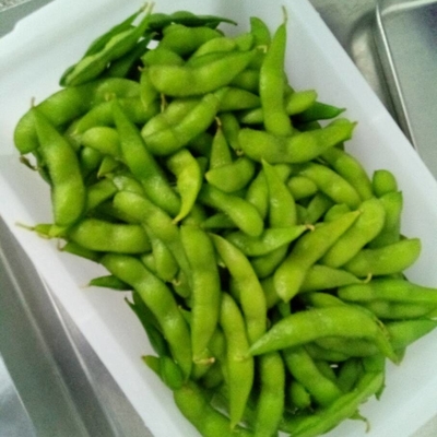 IQF zog Edamame Beans Kernels Frozen Green-Sojabohnen mit Hülsen ab