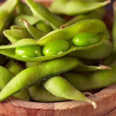 IQF zog Edamame Beans Kernels Frozen Green-Sojabohnen mit Hülsen ab