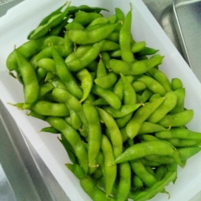 6cm gefrorener Edamame Beans Mukimame IQF schälten Edamame In Pod
