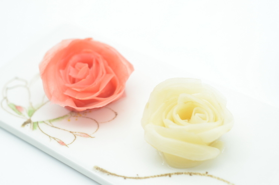 Geschnittener Japaner 1kg legte Sushi Ginger Pink u. weißes in Essig ein